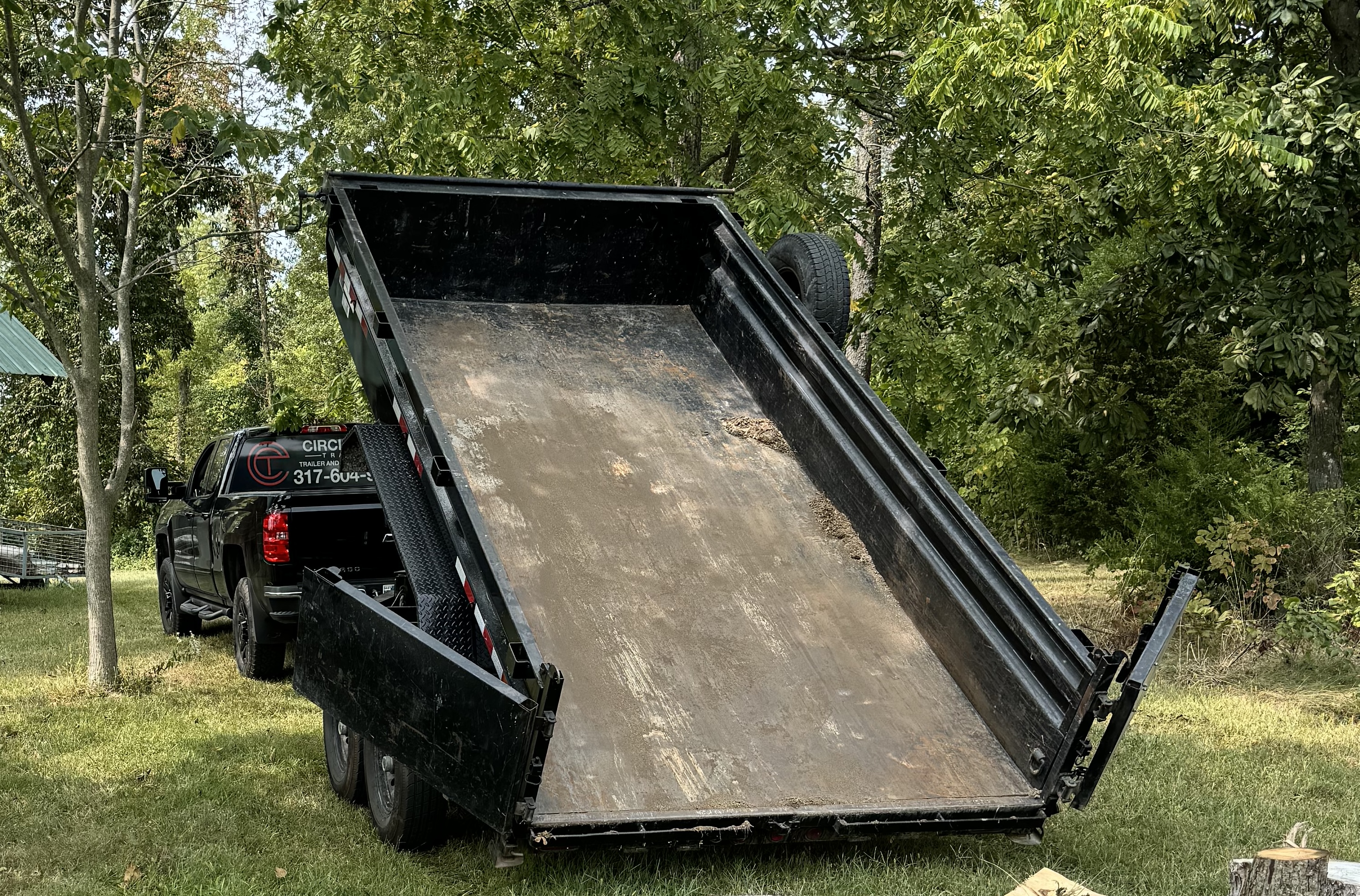 14 ft Dump Trailer #1