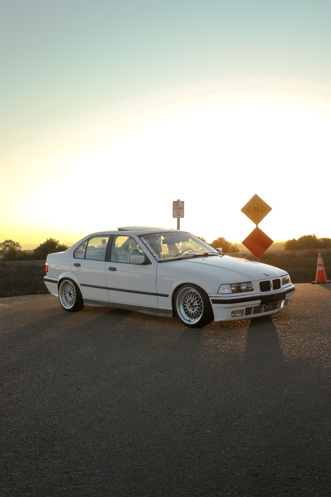 BMW E36 — automotive photography