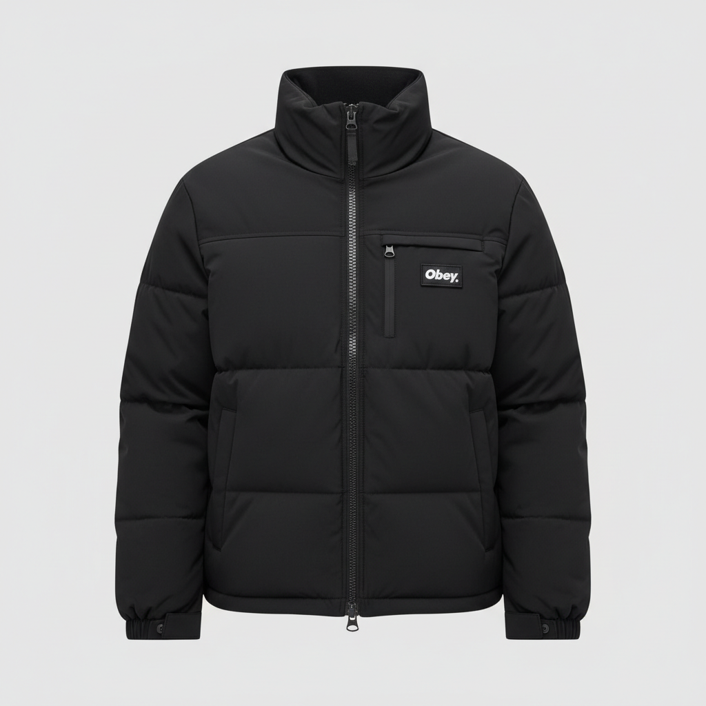 Obey Echo Puffer Jacket thumbnail 3