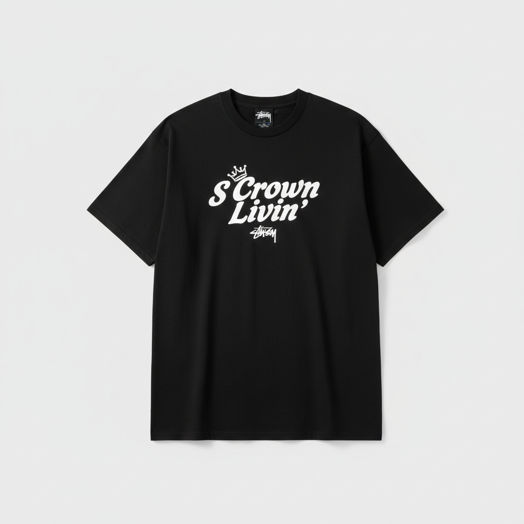 Stüssy S Crown Livin' Tee