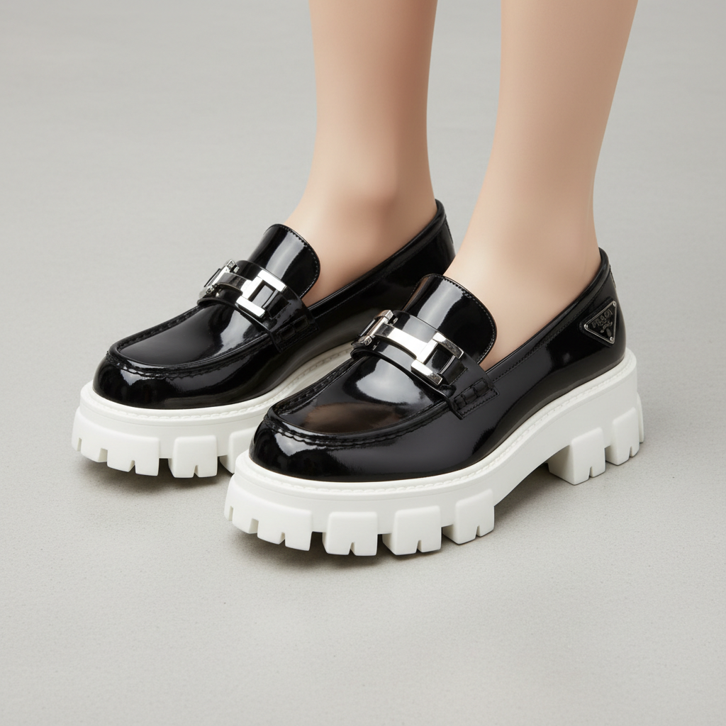 Prada Platform Loafers thumbnail 3