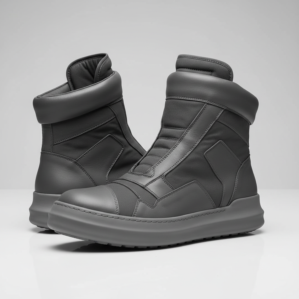 Rick Owens Geobasket High-Top Sneaker