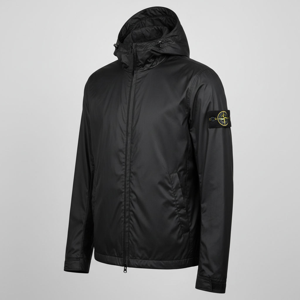 Stone Island Shadow Project Black Nylon Metal Jacket