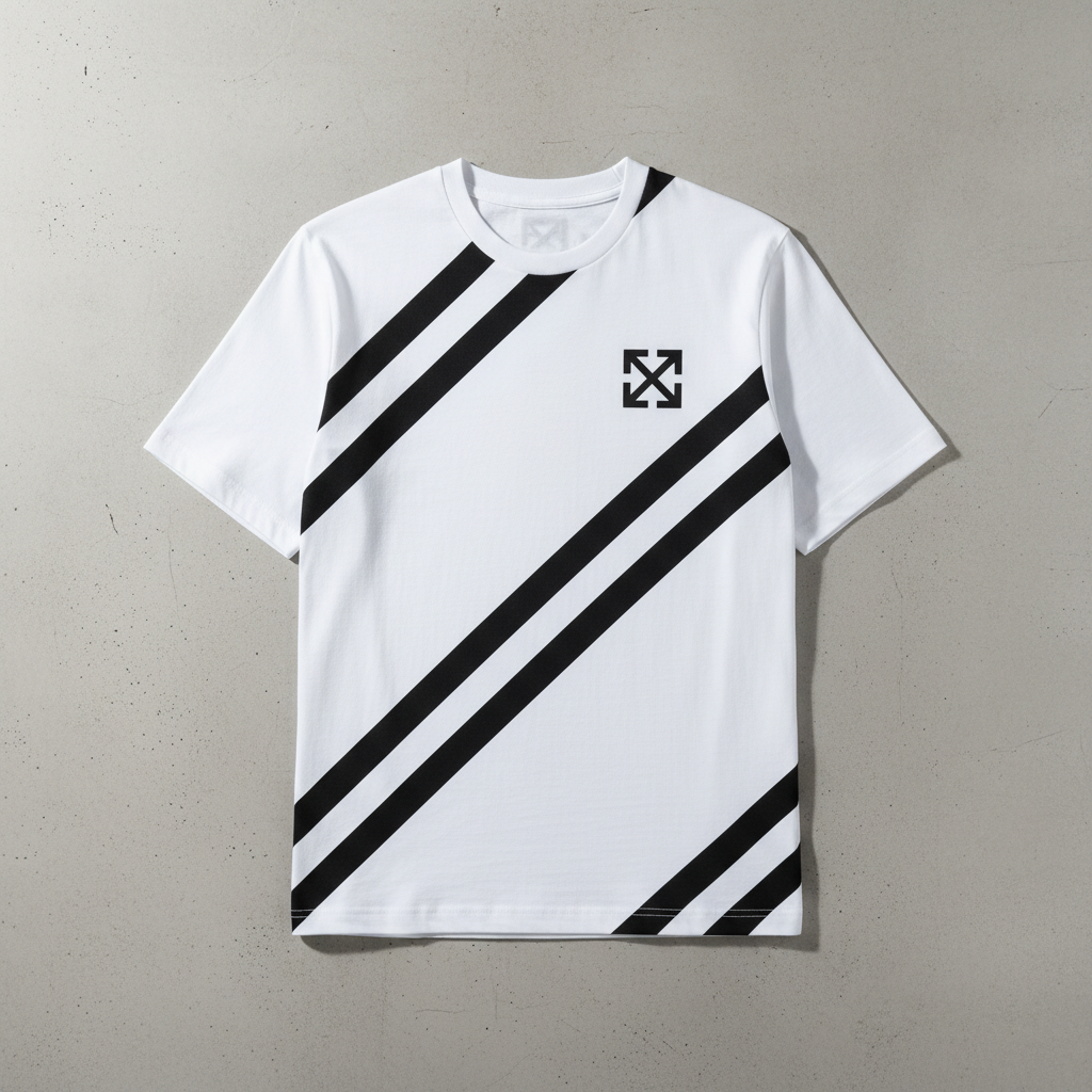 Off-White™ c/o Virgil Abloh™ Men's Diagonal Stripe T-Shirt