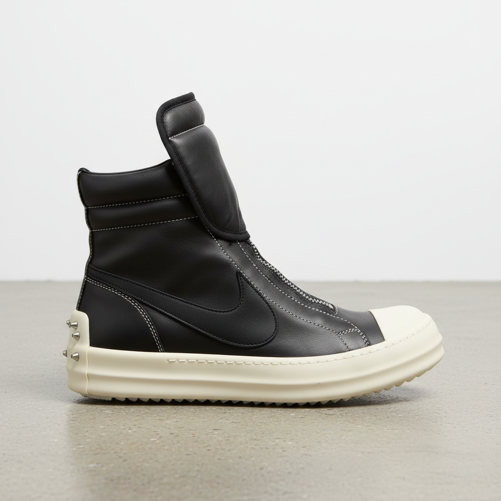 Rick Owens 'Dunk' High-Top Sneaker