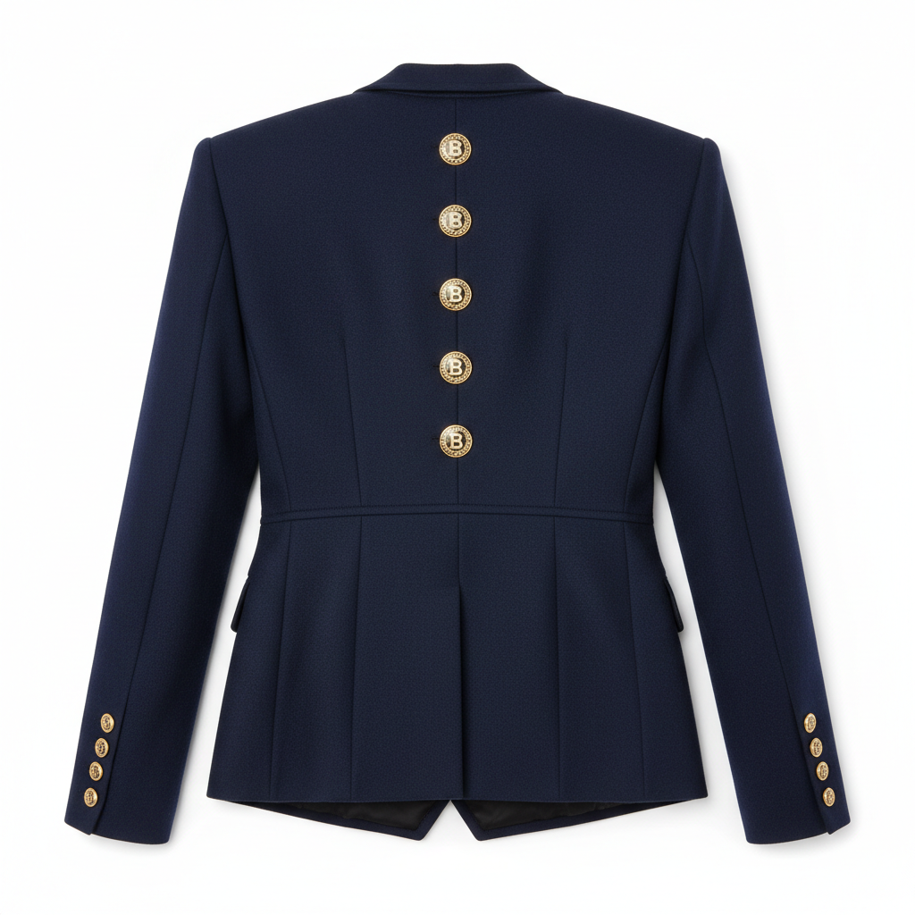 Balmain Double-Breasted Blazer thumbnail 2