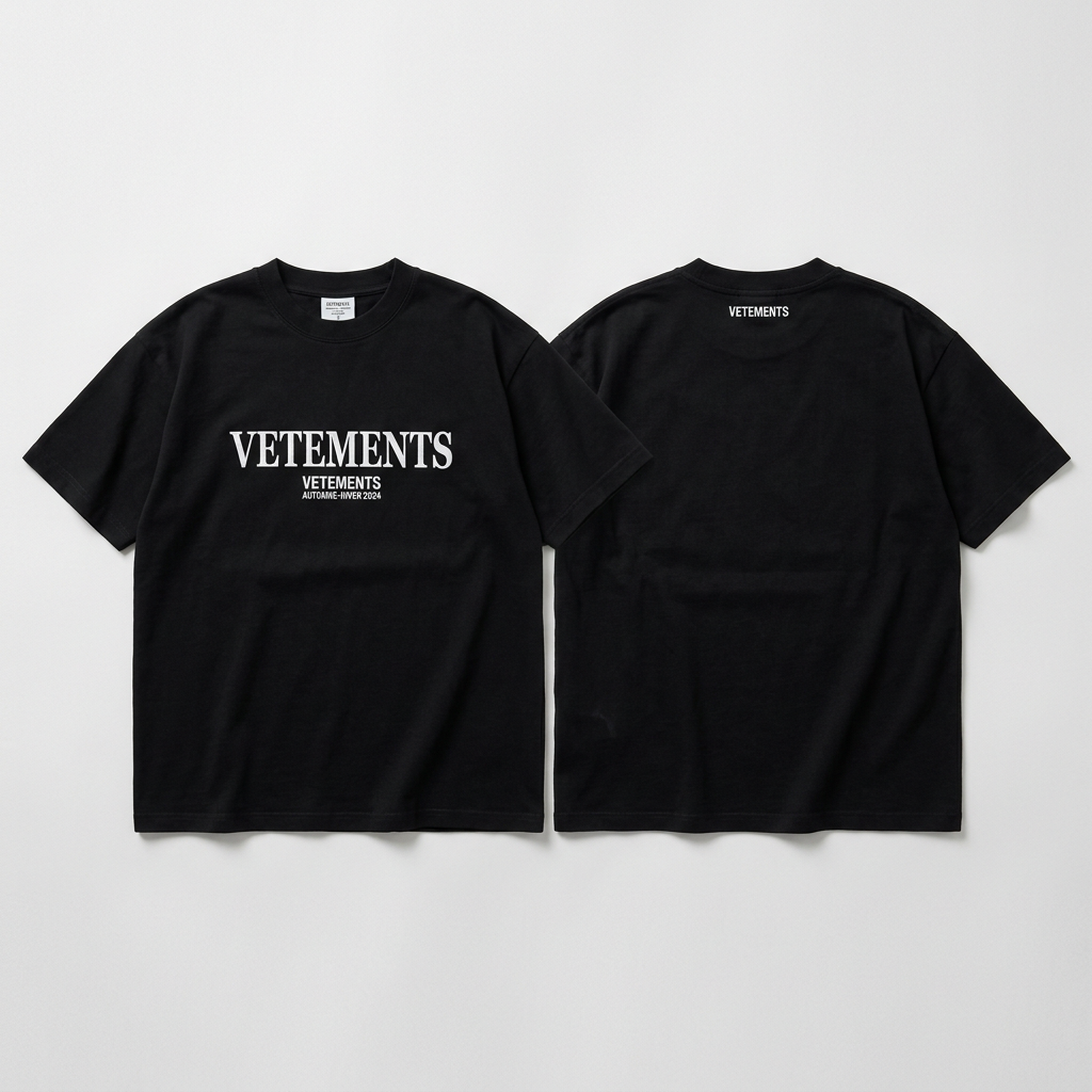 Black Iconic Logo T-shirt