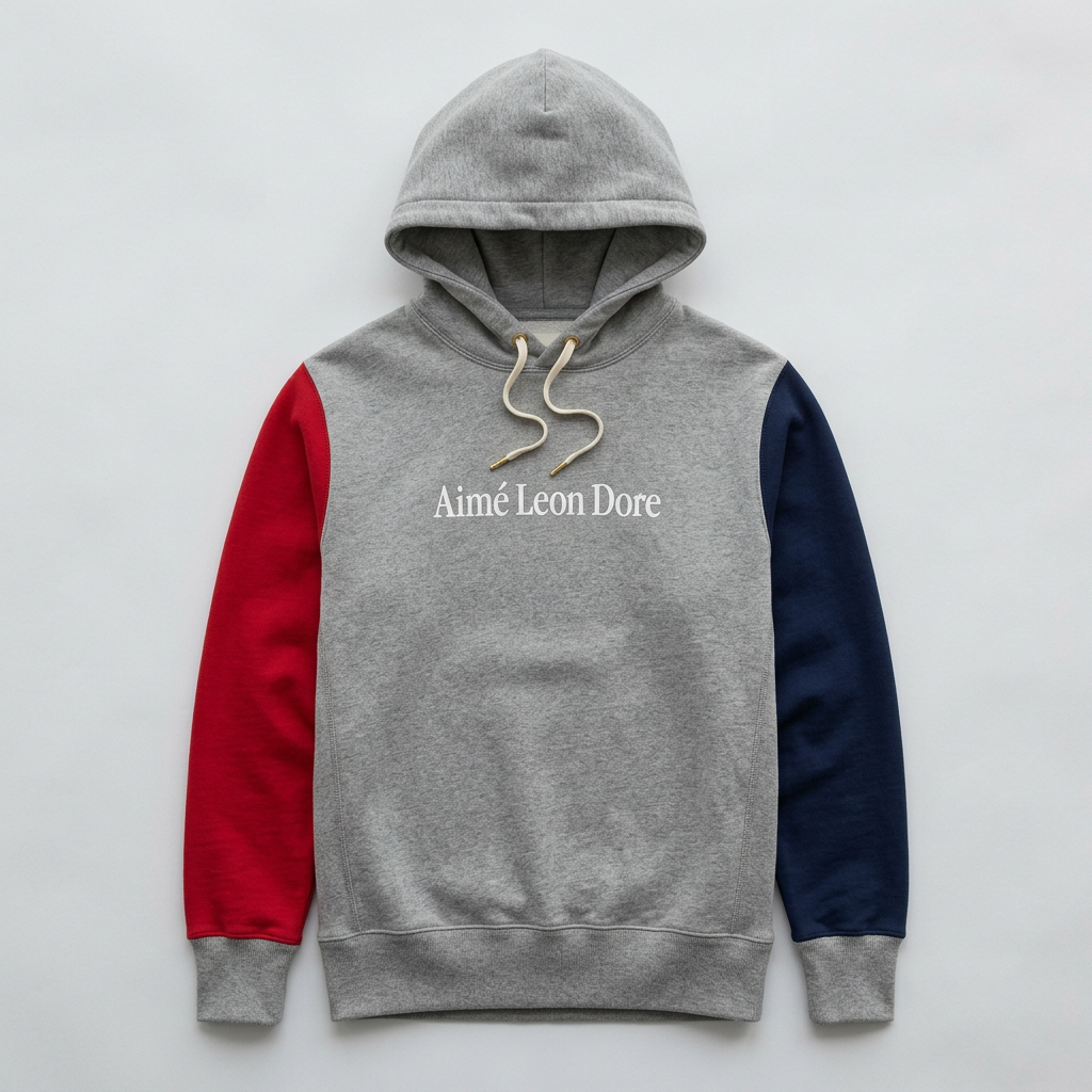 Aimé Leon Dore Color-Blocked Hoodie