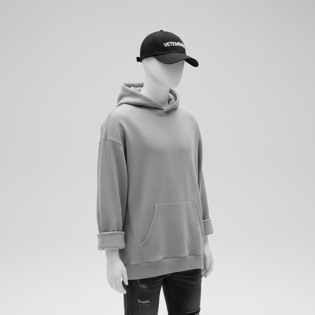 Black Iconic Logo Cap