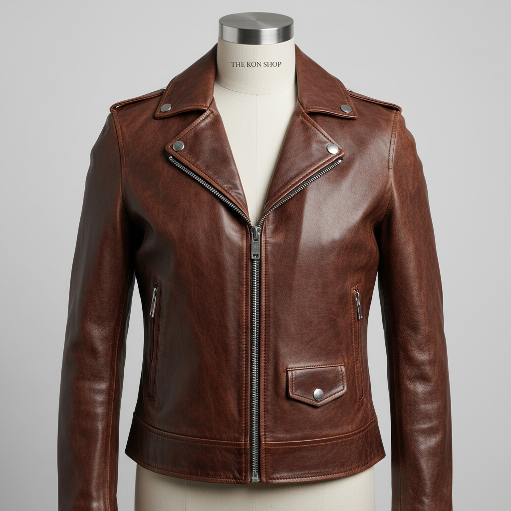 'Lucid Lucille' Leather Jacket