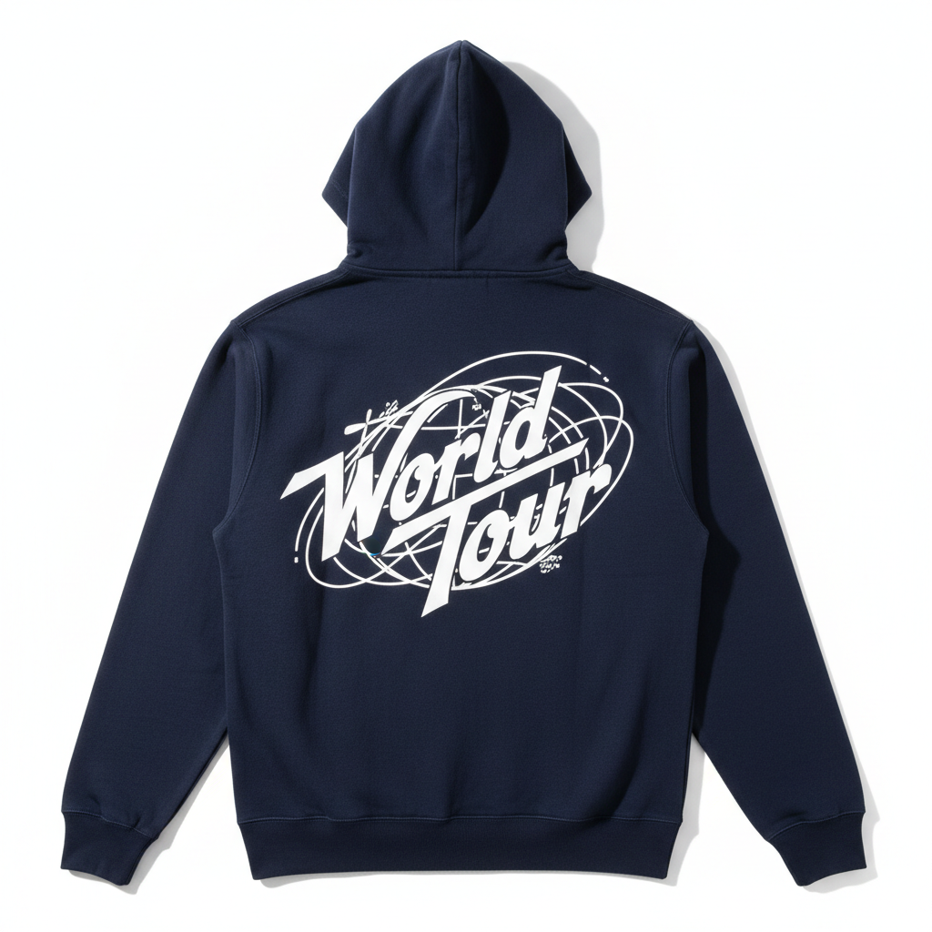 Stüssy World Tour Zip Hoodie