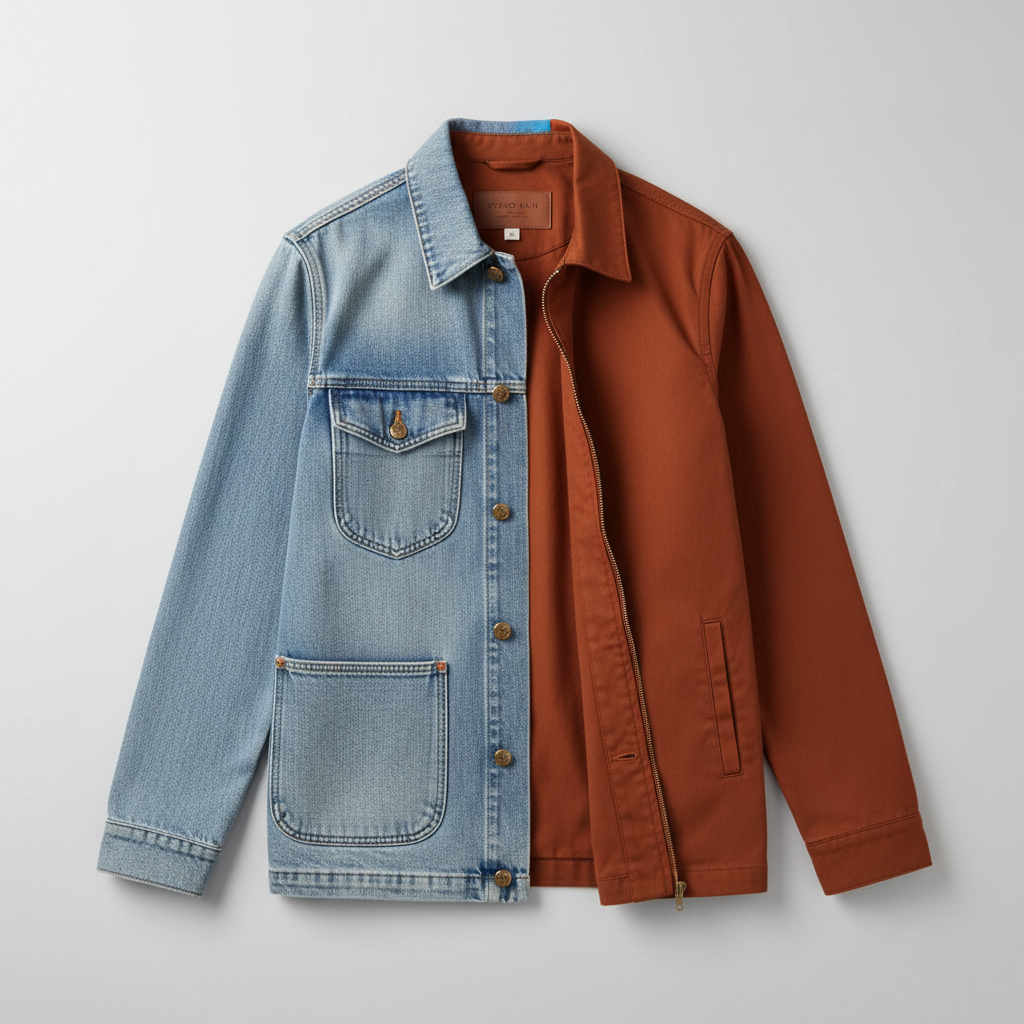 REVERSIBLE 70s WORK JACKET