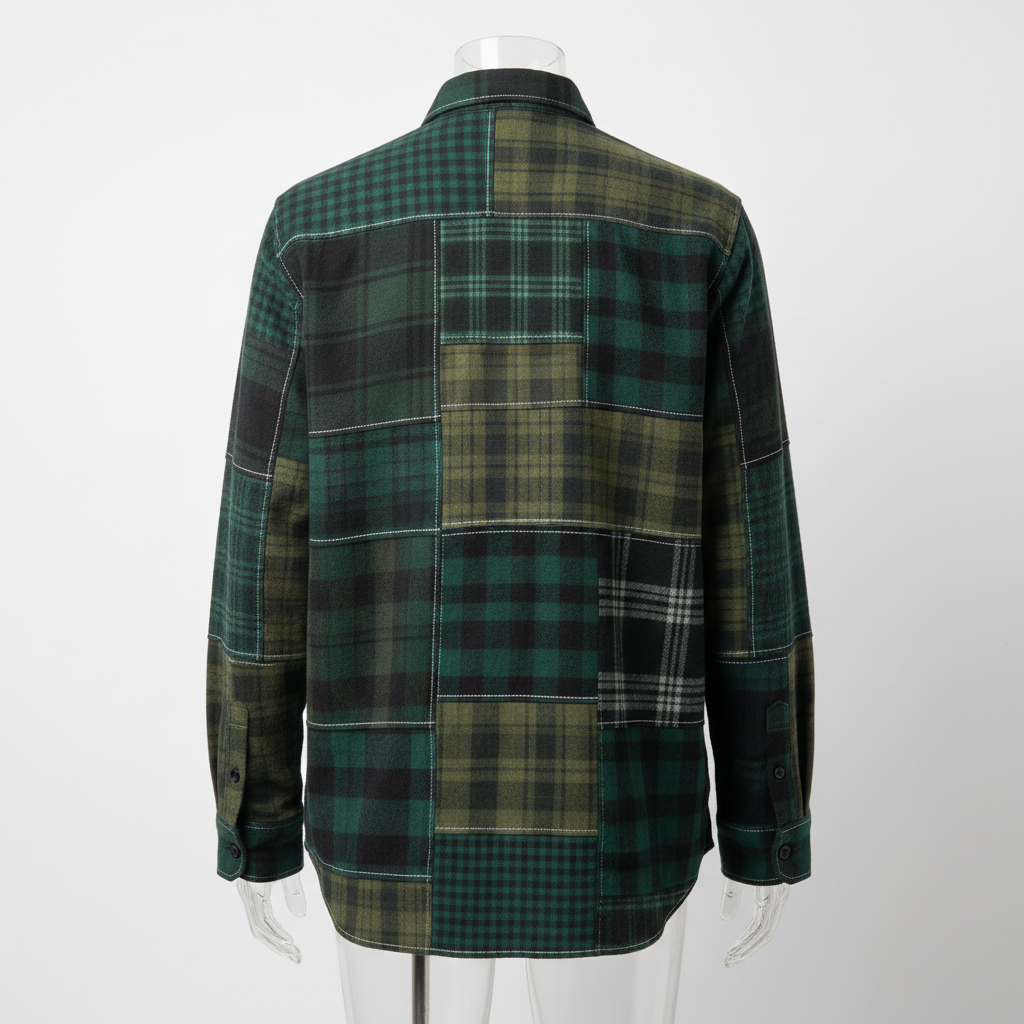 Needles 7 Cuts Over Dyed Flannel Shirt thumbnail 2