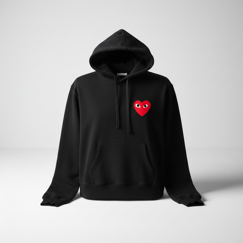 Comme des Garçons PLAY Heart Hoodie