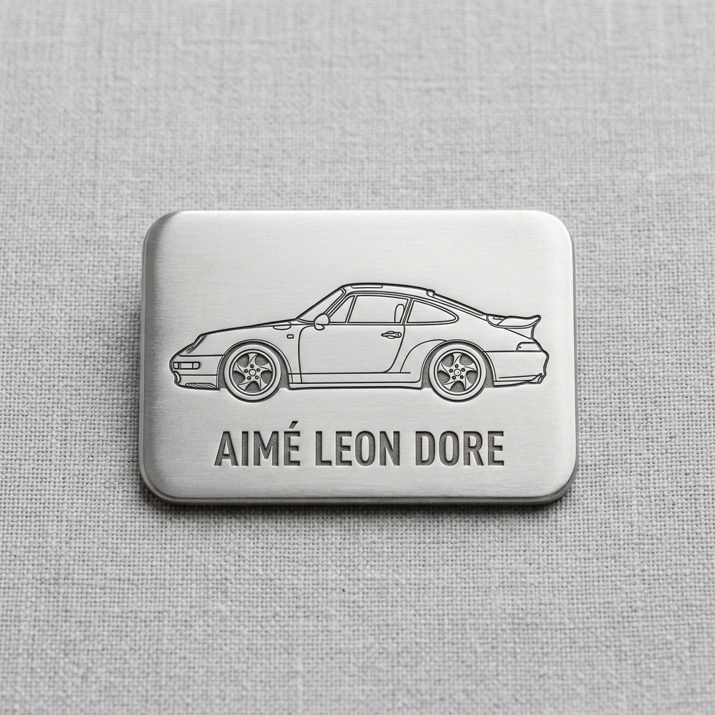 Aimé Leon Dore x Porsche 993 Turbo Grille Badge