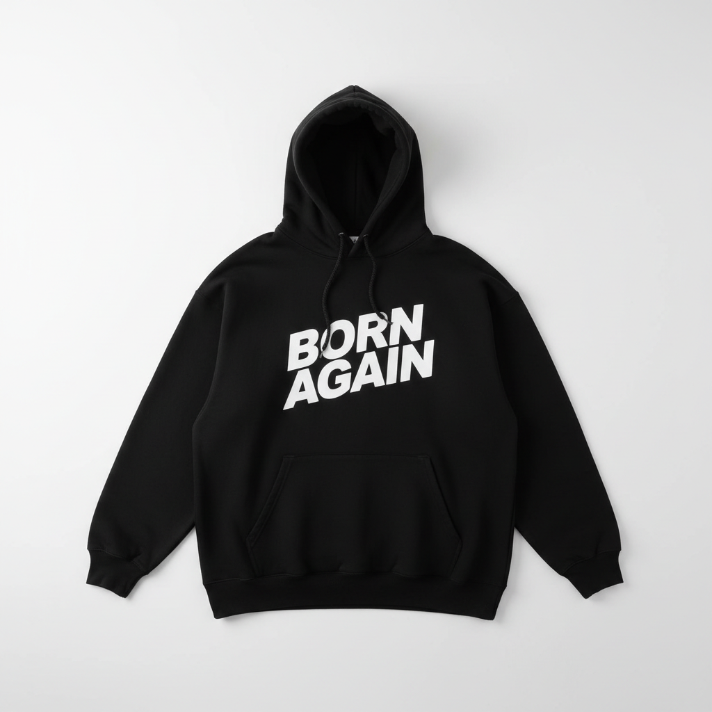Cactus Plant Flea Market 'Born Again' Hooded Sweatshirt