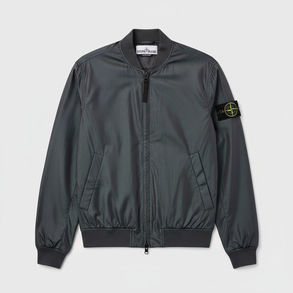 Nylon Metal Bomber Jacket