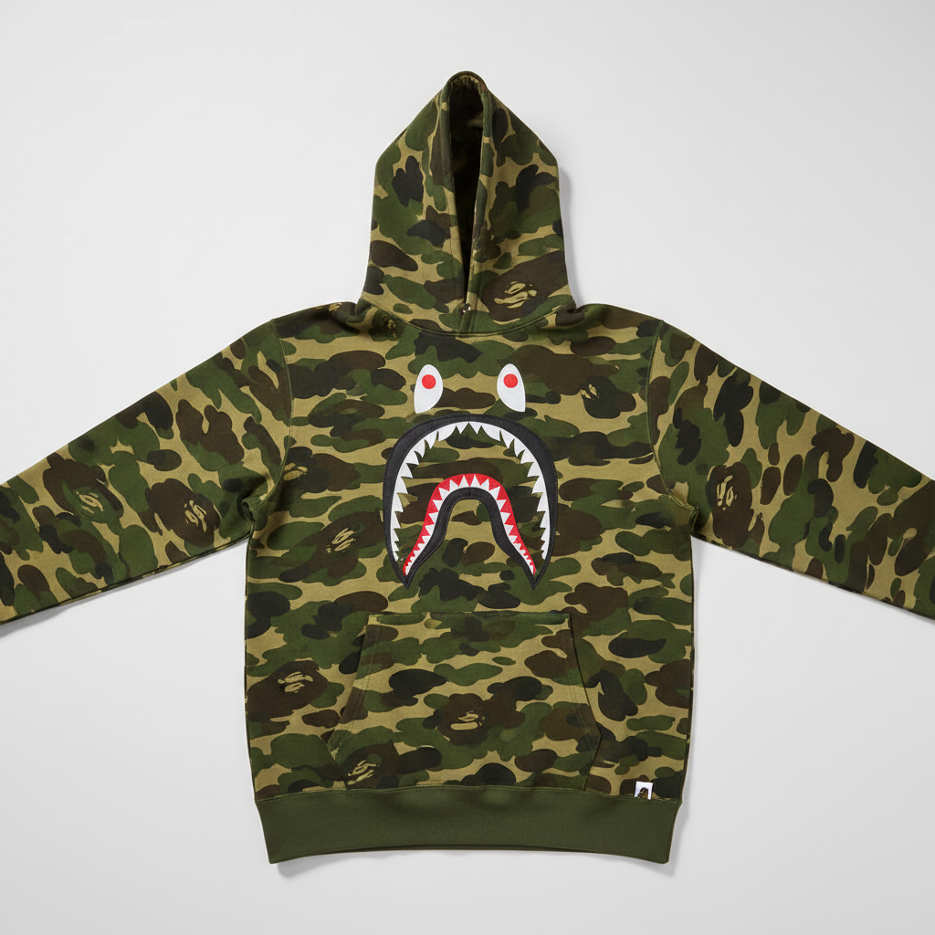 BAPE® 1st Camo Shark Full Zip Hoodie