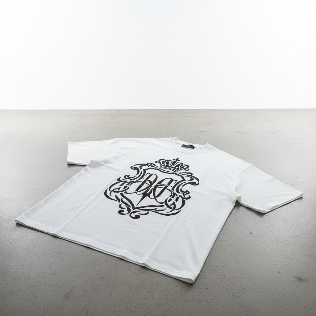 Rhude Oversized Chateau Crest Tee