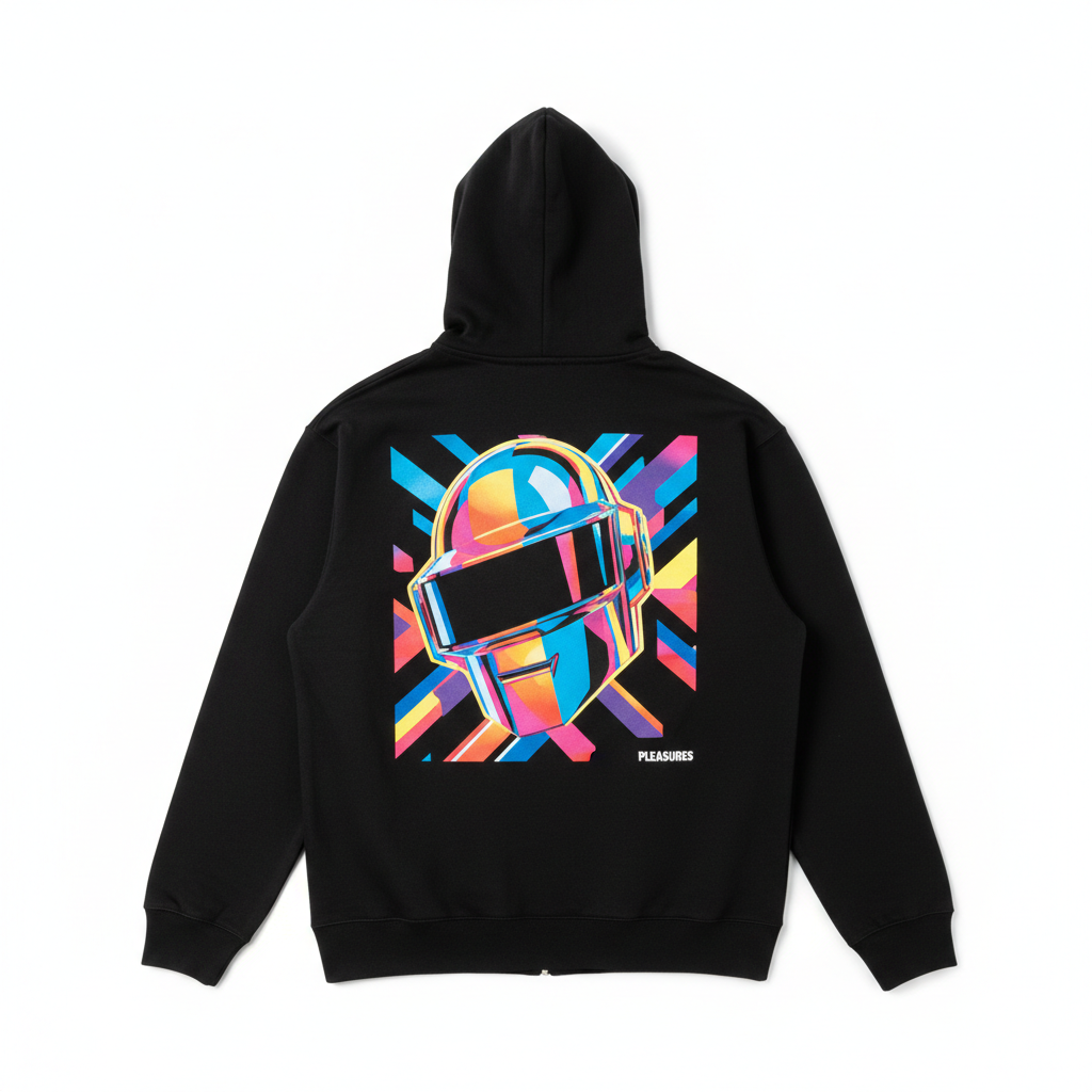 Pleasures x Daft Punk Ram Zip Hoodie thumbnail 2