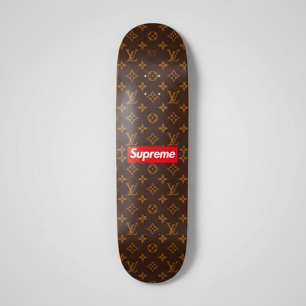 Supreme x Louis Vuitton Monogram Skateboard