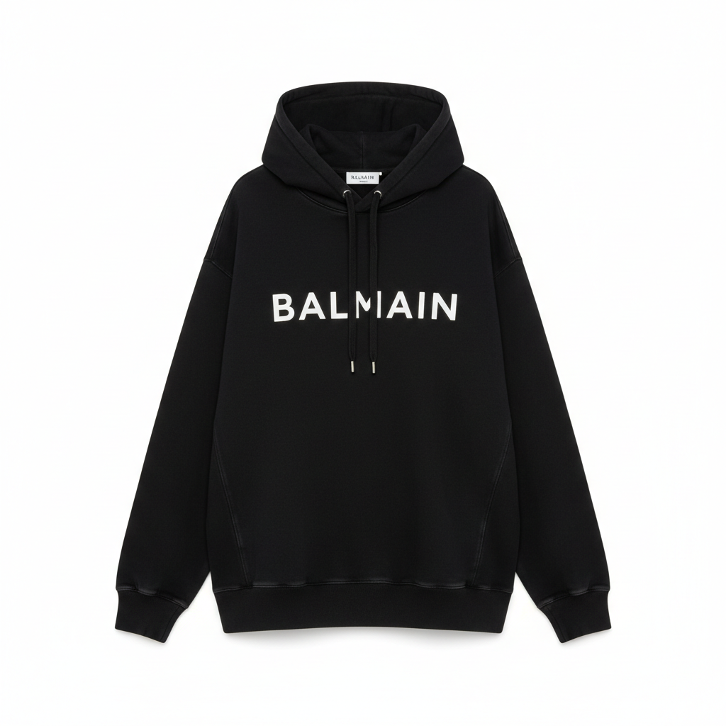 Balmain Logo Hoodie
