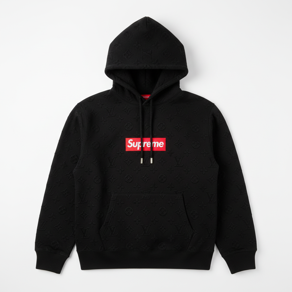 Supreme x Louis Vuitton Monogram Hoodie