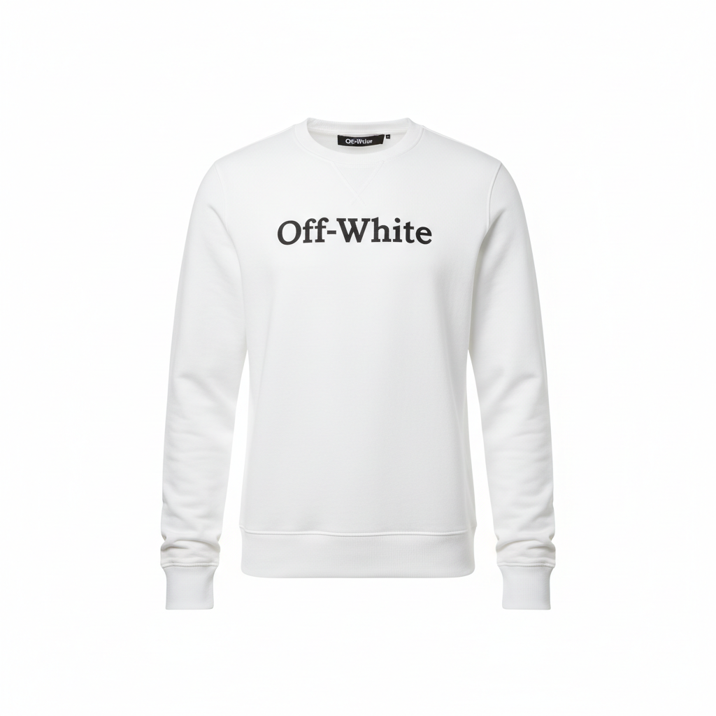 Off-White™ Slim Fit White Sweatshirt