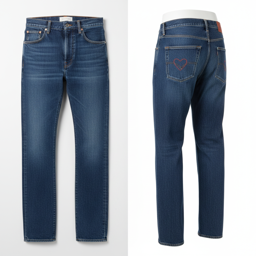 Human Made Straight-Leg Jeans