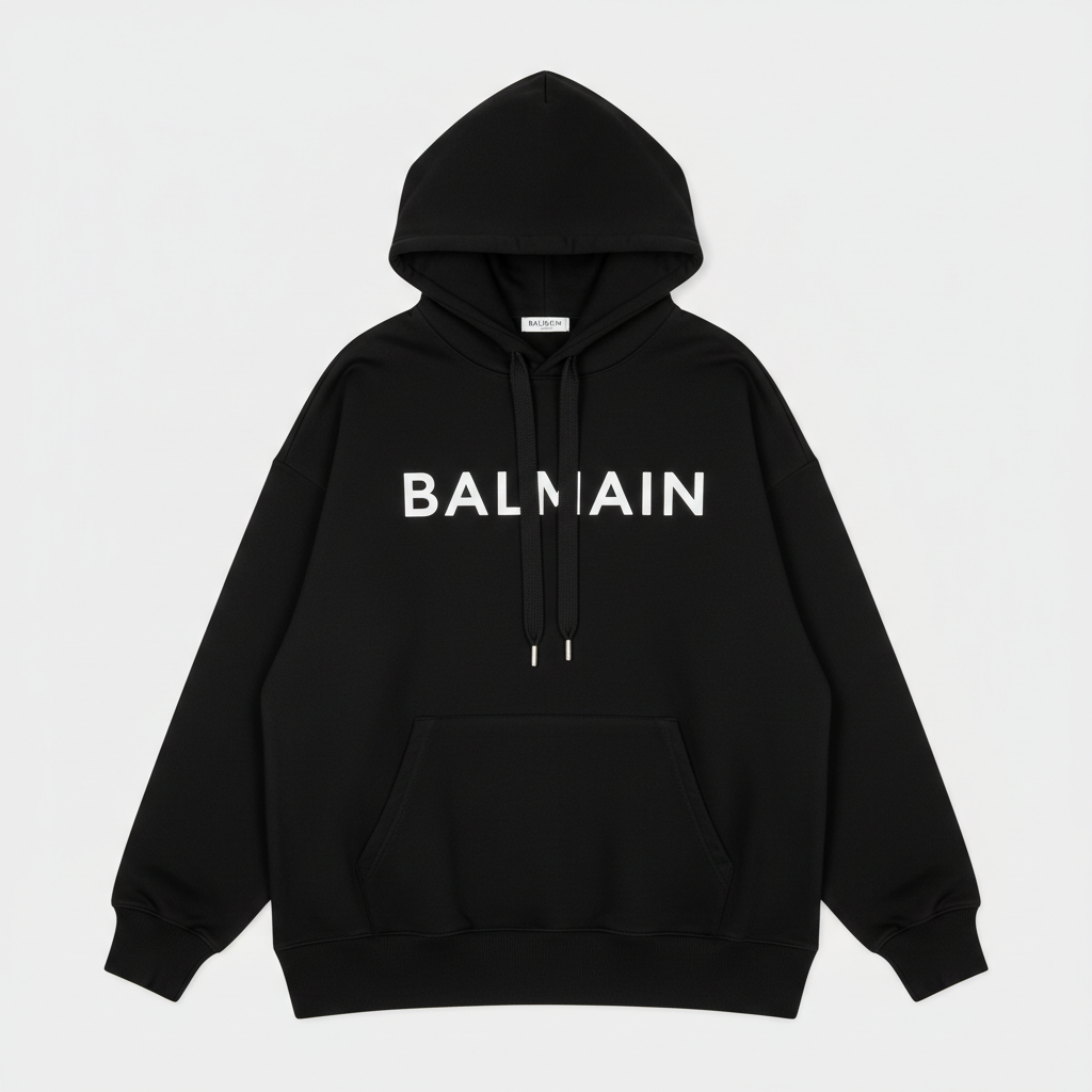Balmain Logo Hoodie thumbnail 3
