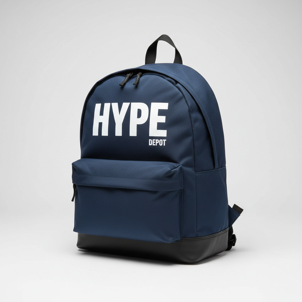 Hype Boys Navy Block Backpack