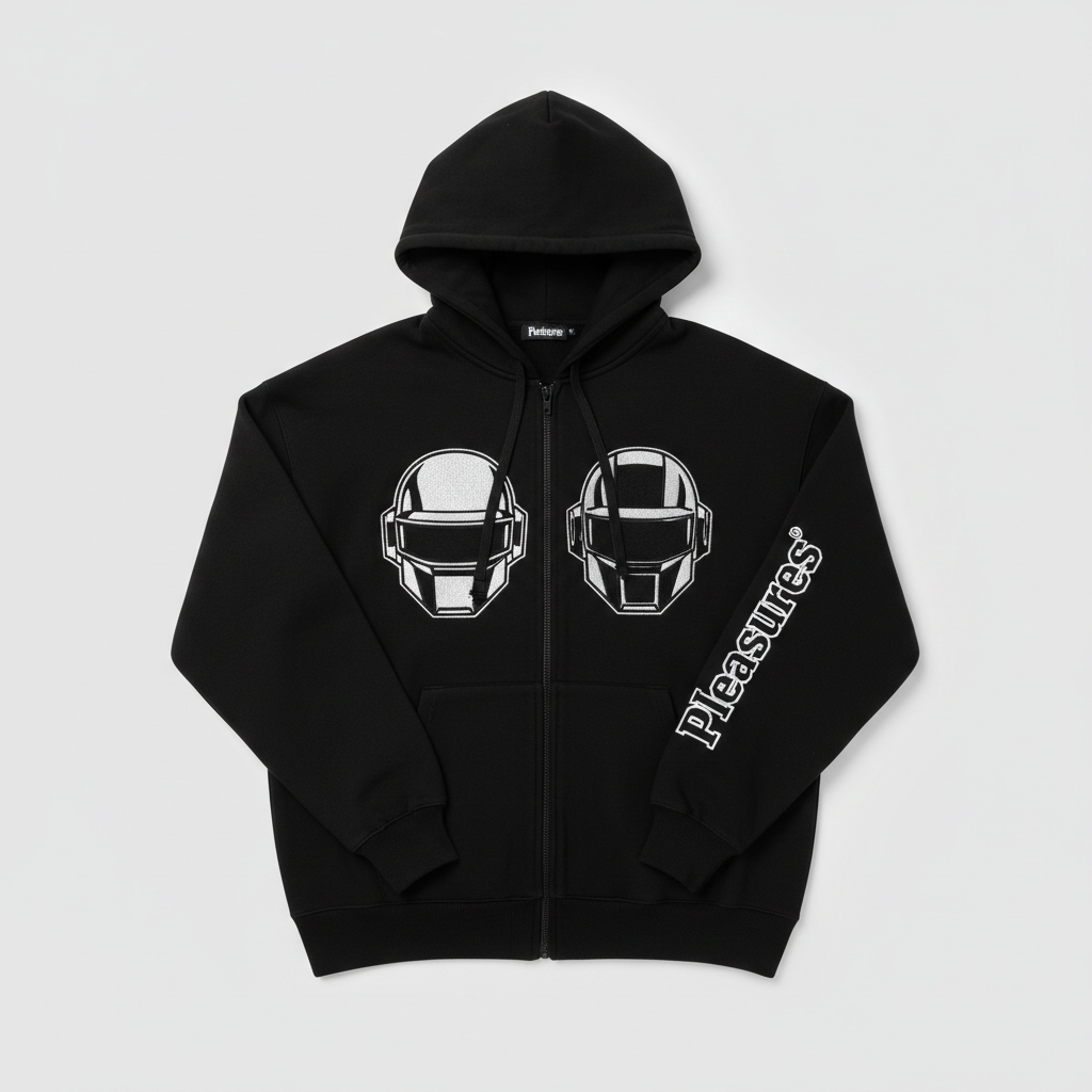 Pleasures x Daft Punk Ram Zip Hoodie