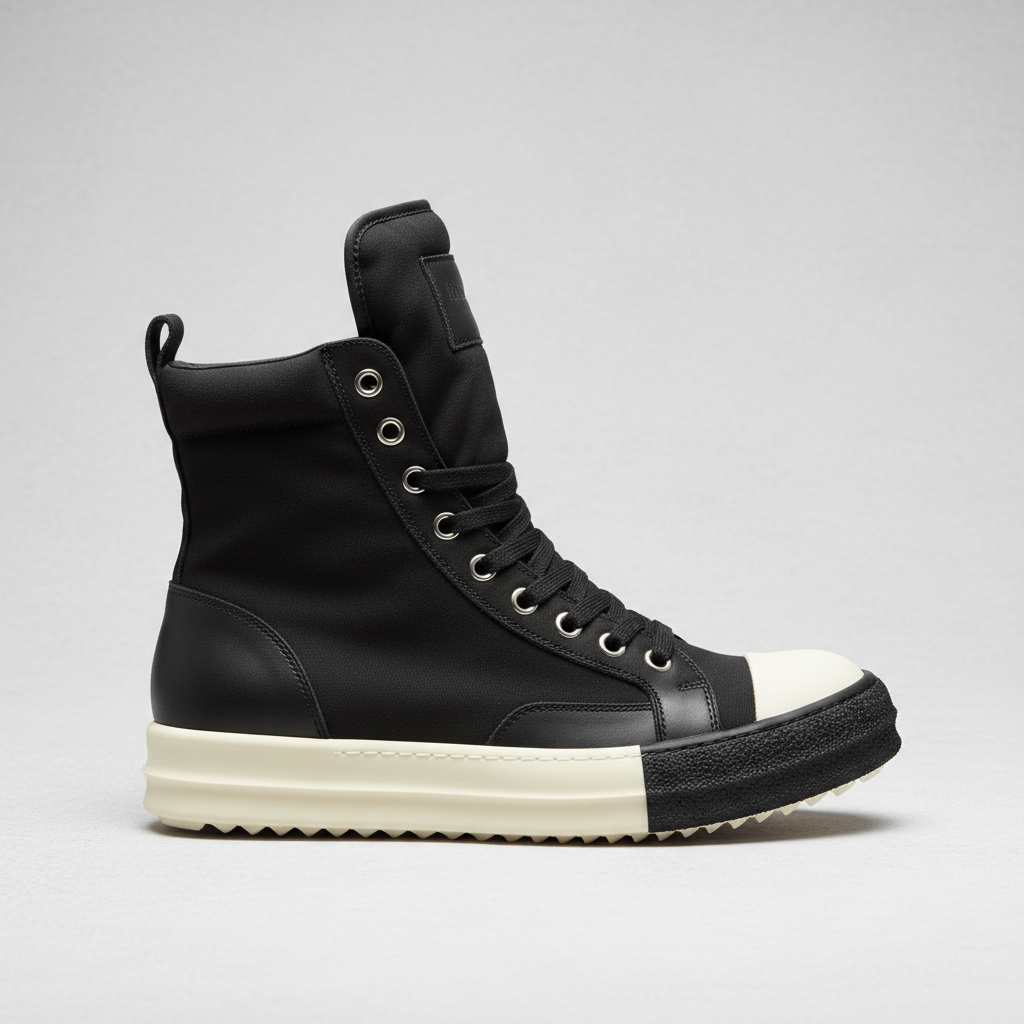 Rick Owens 'Dunk' High-Top Sneaker