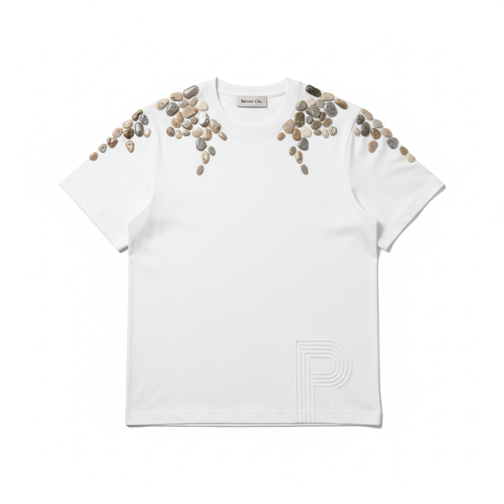 'SPHERE' TEE - WHITE