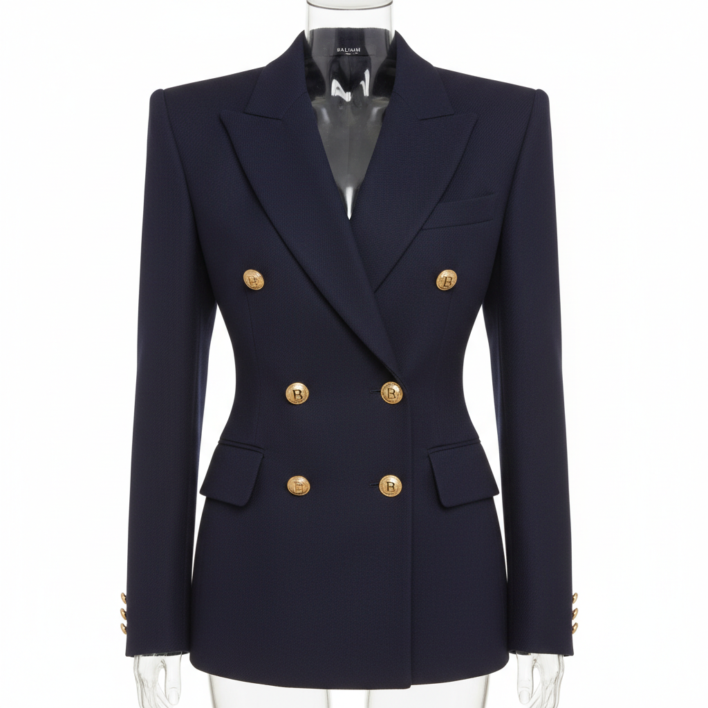 Balmain Double-Breasted Blazer