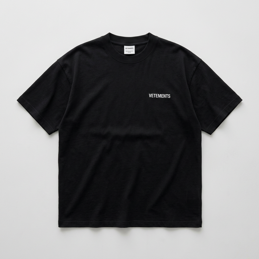 Black Iconic Logo T-shirt