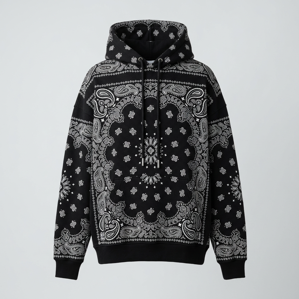Rhude Bandana Print Hoodie