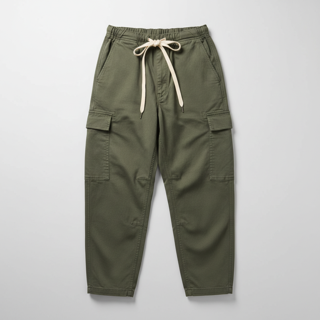 Needles Reversed Sateen String Fatigue Trousers