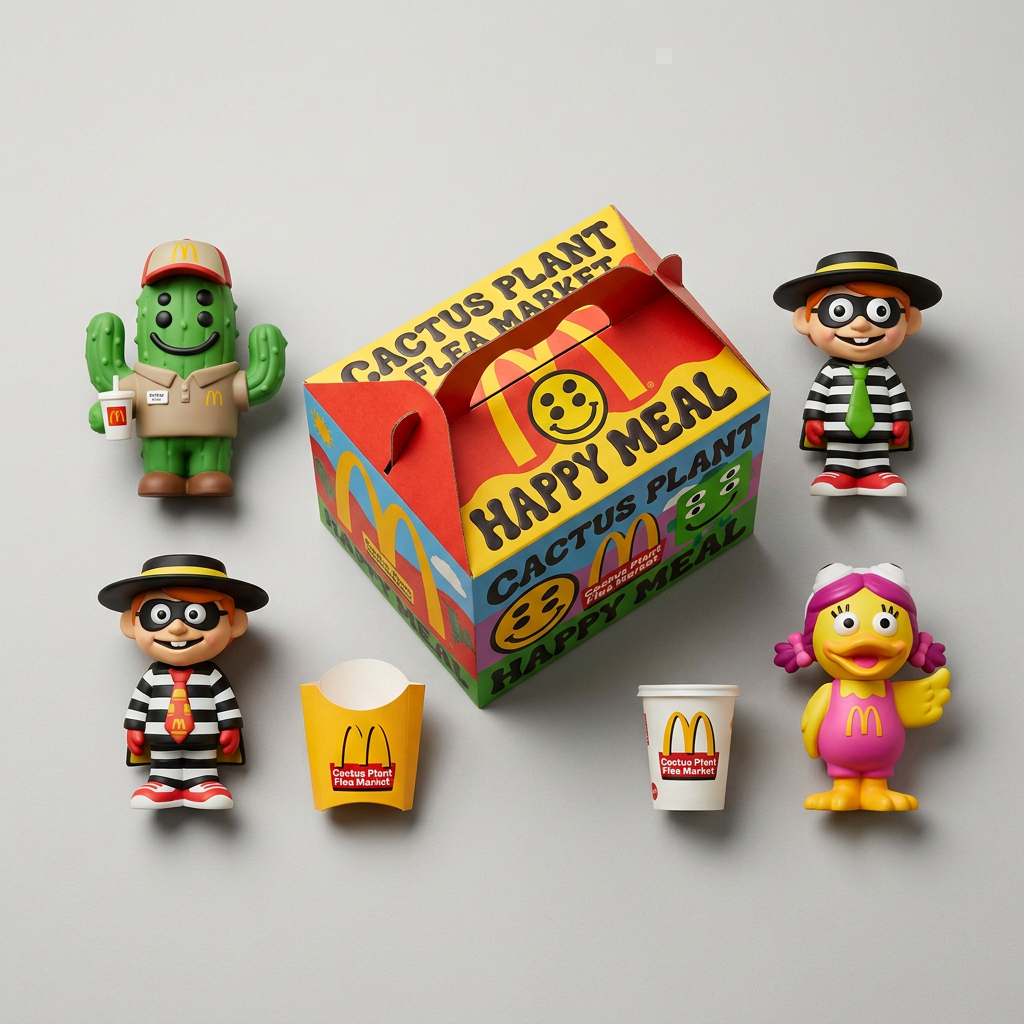 Cactus Plant Flea Market x McDonald's Adult Happy Meal