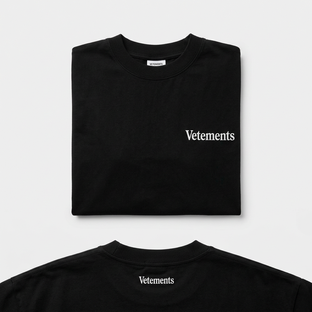 Black Iconic Logo T-shirt