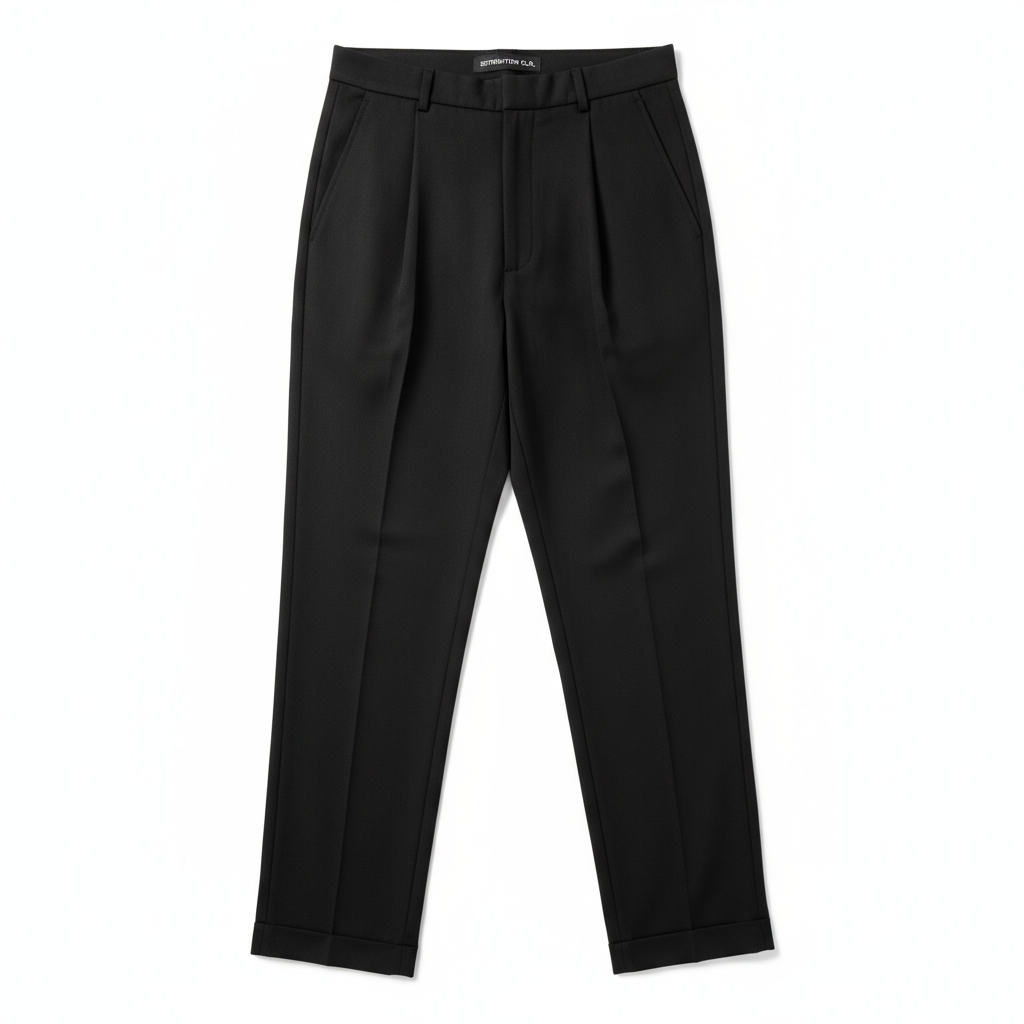 DAILY RIDER PLEATS (UNISEX) - BLACK