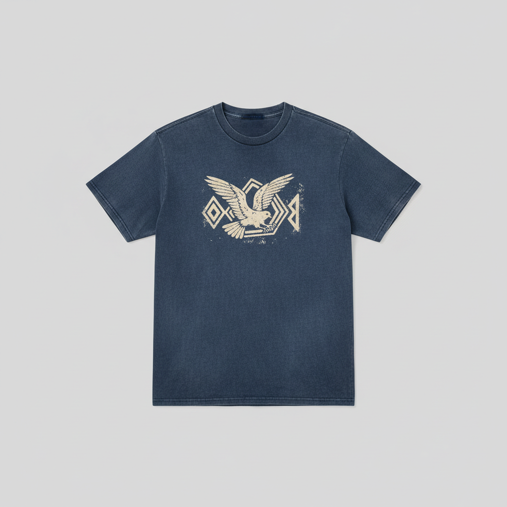 HUMAN MADE INDIGO T-SHIRT #1