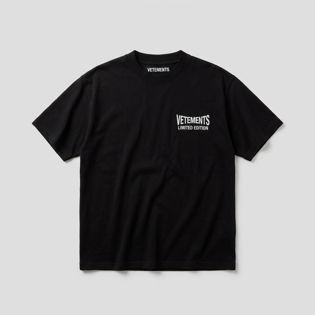 Black Iconic Logo T-shirt