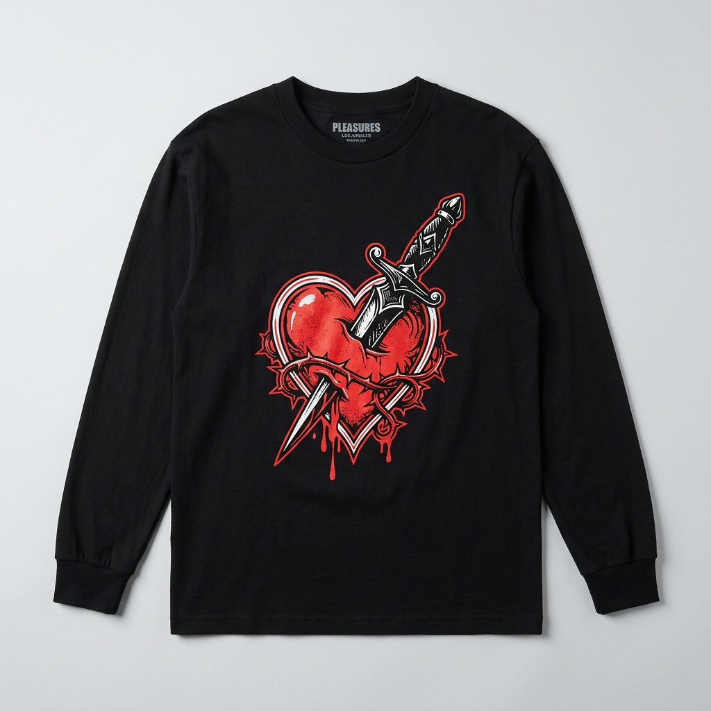 Pleasures Blasphemy Long Sleeve T-Shirt