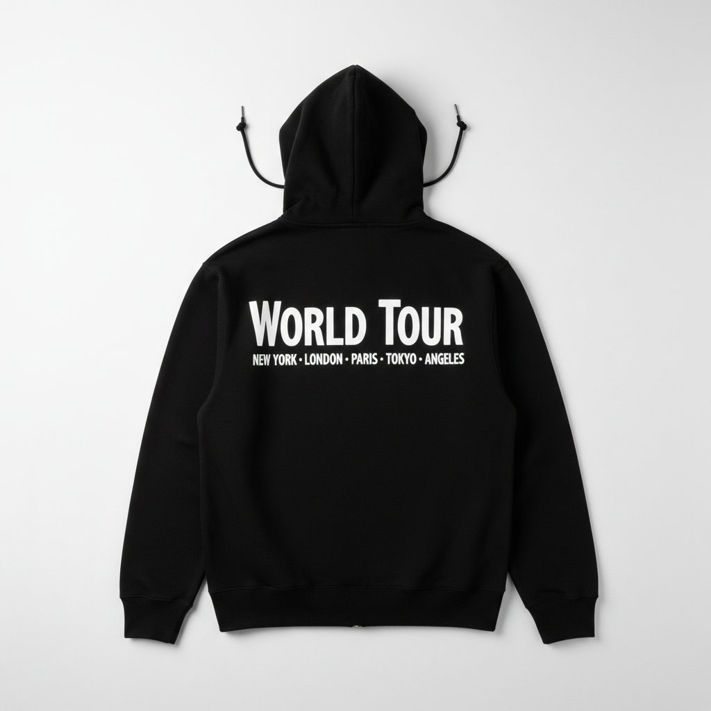 Stüssy World Tour Zip Hoodie