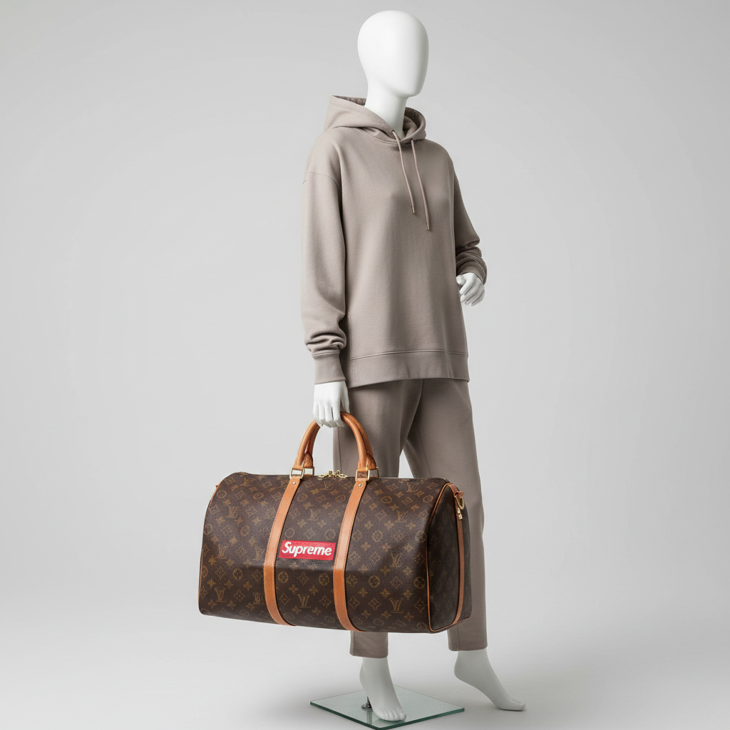 Supreme x Louis Vuitton Keepall Bandoulière 50