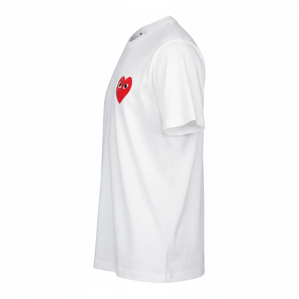 Comme des Garçons Play Red Heart T-Shirt thumbnail 3