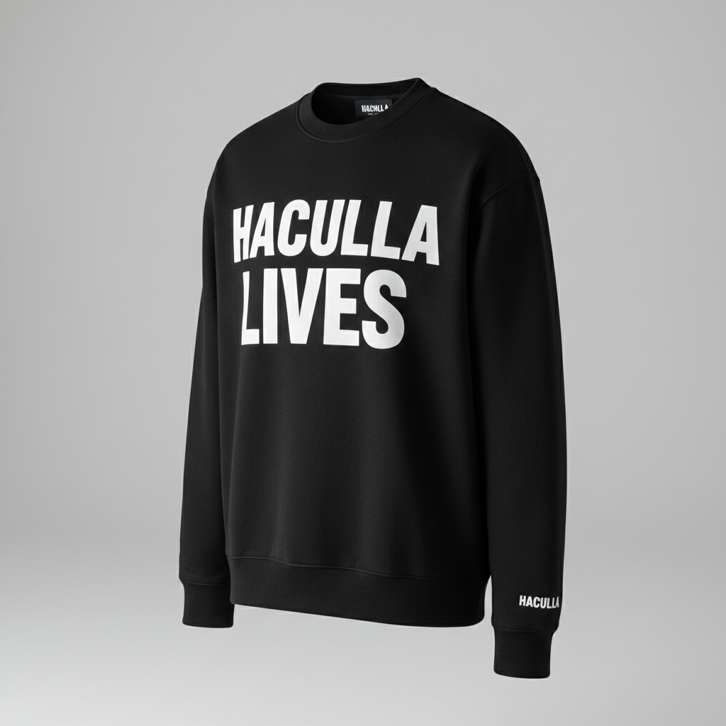 HACULLA LIVES CREWNECK