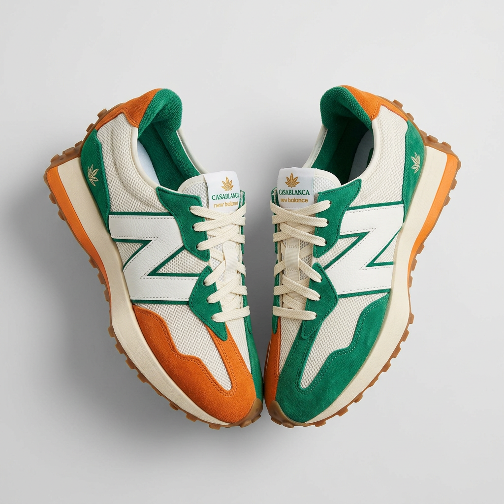 Casablanca x New Balance 327 Sneakers