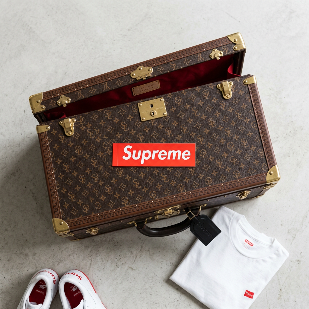 Supreme x Louis Vuitton Monogram Trunk